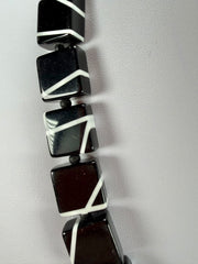 Sobral - Street "Catedral" Black Resin Necklace ( 004311 )