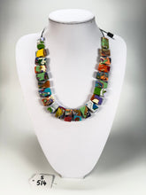 Sobral - Multi-Colour "Rachel" Pollock Resin Necklace ( 000034 )