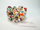 Sobral - Caillou Marfim "Onda" Elasticated Resin Bracelet ( 005329 )