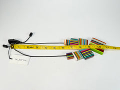 Sobral - Pop Art "Jackson" Resin Necklace ( 004295 )