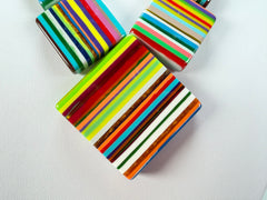 Sobral - Pop Art "Jackson" Resin Necklace ( 004295 )