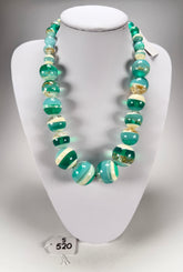 Sobral - Planets "Jupiter" Neptune Resin Necklace ( 005453 )