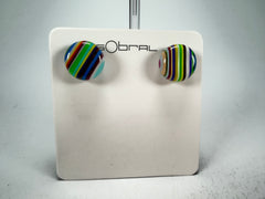 Sobral - Pop Art "Dots" Resin Earrings ( 005355 )