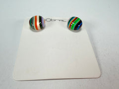 Sobral - Pop Art "Dots" Resin Earrings ( 005355 )