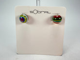 Sobral - Pop Art "Orbitalis" Resin Earrings ( 005456 )