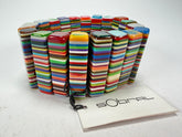 Sobral - Pop Art "Studio Creation" Elasticated Resin Bracelet ( 000000 )