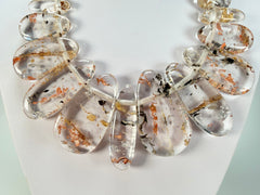 Sobral - Minas Gerais "Marou" Resin Necklace ( 005422 )