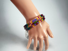 Sobral - Pop Art "PB 34 Saturno" Solid Resin Bangle ( 001088 )