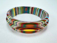 Sobral - Pop Art "PB 34 Saturno" Solid Resin Bangle ( 001088 )