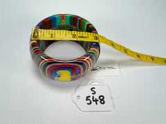 Sobral - Pop Art "PB 50" Solid Resin Bangle ( 000932 )