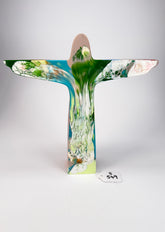 Sobral - Landmark "Cristo" Multi-Colour Pollock Extra Large 28cm Statue Ornament ( 004015 )