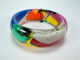 Sobral - Multi-Colour "PB24" Solid Resin Bangle ( 003813 )