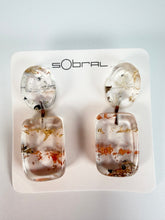 Sobral - Minas Gerais "Araxá" Resin Earrings ( 005407 )