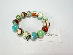 Sobral - Eteria "Orbitalis" Elasticated Resin Bracelet ( 005454 )