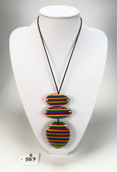 Sobral - Pop Pride "Ancestral" Resin Necklace ( 005027 )