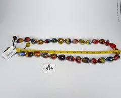 Sobral - Sobralita "Studio Long Pebbles" Resin Necklace ( 000000 )