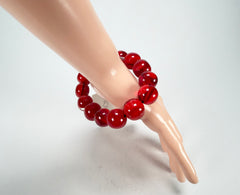 Sobral - Planets "Orbitalis" Marte Elasticated Resin Bracelet ( 005454 )