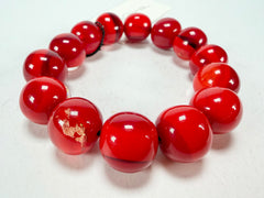 Sobral - Planets "Orbitalis" Marte Elasticated Resin Bracelet ( 005454 )