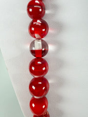Sobral - Planets "Saturno" Marte Resin Necklace ( 005451 )