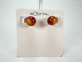 Sobral - Honey "Orbitalis" Resin Earrings ( 005456 )