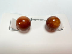 Sobral - Honey "Orbitalis" Resin Earrings ( 005456 )