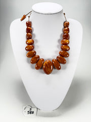 Sobral - Honey "Monica" Resin Necklace ( 005412 )