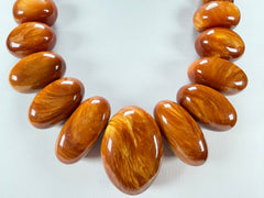 Sobral - Honey "Monica" Resin Necklace ( 005412 )