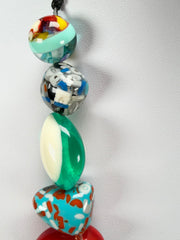 Sobral - Multi-Colour "Pebbles" Studio Creation Resin Necklace ( 000000 )
