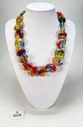 Sobral - Sobralita "Studio Pebbles" Resin Necklace ( 005224 )