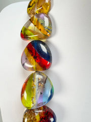 Sobral - Sobralita "Studio Pebbles" Resin Necklace ( 005224 )