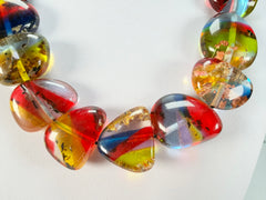 Sobral - Sobralita "Studio Pebbles" Resin Necklace ( 005224 )