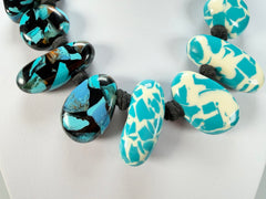 Sobral - Studio Creation "The Light & The Dark" Resin Necklace ( 000000 )