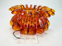 Sobral - Amber "Cogumelo" Studio Creation Elasticated Resin Bracelet ( 000000 )