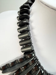 Sobral - Studio Creation "Ribera" Black Resin Necklace ( 000000 )