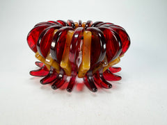 Sobral - Tortoise & Prada "Cogumelo" Studio Creation Elasticated Resin Bracelet ( 000000 )