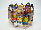 Sobral - Sobralita "Coffinita" Studio Creation Elasticated Resin Bracelet ( 000000 )