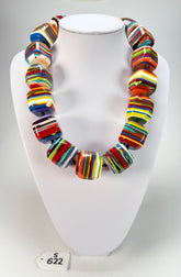 Sobral - Pop Art "O Maior" Studio Creation Resin Necklace ( 000000 )