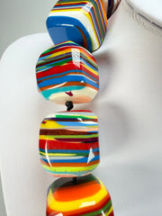 Sobral - Pop Art "O Maior" Studio Creation Resin Necklace ( 000000 )