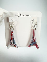 Sobral - Marianne "Eiffel Tower" Resin Earrings ( 001750 )