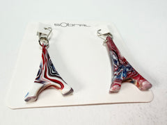 Sobral - Marianne "Eiffel Tower" Resin Earrings ( 001750 )