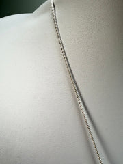 Sobral - Marianne "Eiffel Tower" Resin AG Sliver Necklace ( 005414 )