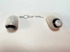 Sobral - Lágrima D'or "New Habilis" Pollock Resin Earrings ( 005261 )