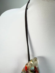 Sobral - Past Present "Clave" Studio Creation Resin Necklace ( 000000 )