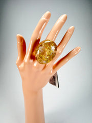 Sobral - Metalique "Super" Resin Ring ( 004337 ) - Size UK S / US 9
