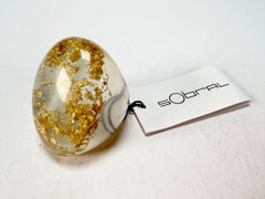 Sobral - Metalique "Super" Resin Ring ( 004337 ) - Size UK S / US 9