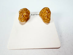 Sobral - Metalique "Compasso" Resin Earrings ( 000000 )