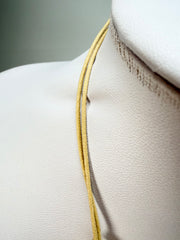Sobral - Metalique "Ebony" Resin Necklace ( 004334 )