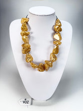 Sobral - Metalique "Diamond" Resin Necklace ( 003656 )