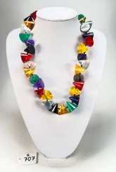 Sobral - Mix 2023 "Cones MD" Resin Necklace ( 005368 )