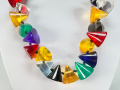 Sobral - Mix 2023 "Cones MD" Resin Necklace ( 005368 )